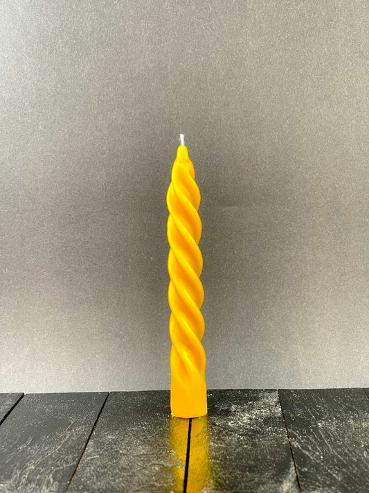 Świeca z wosku pszczelego świeca kręcona mała