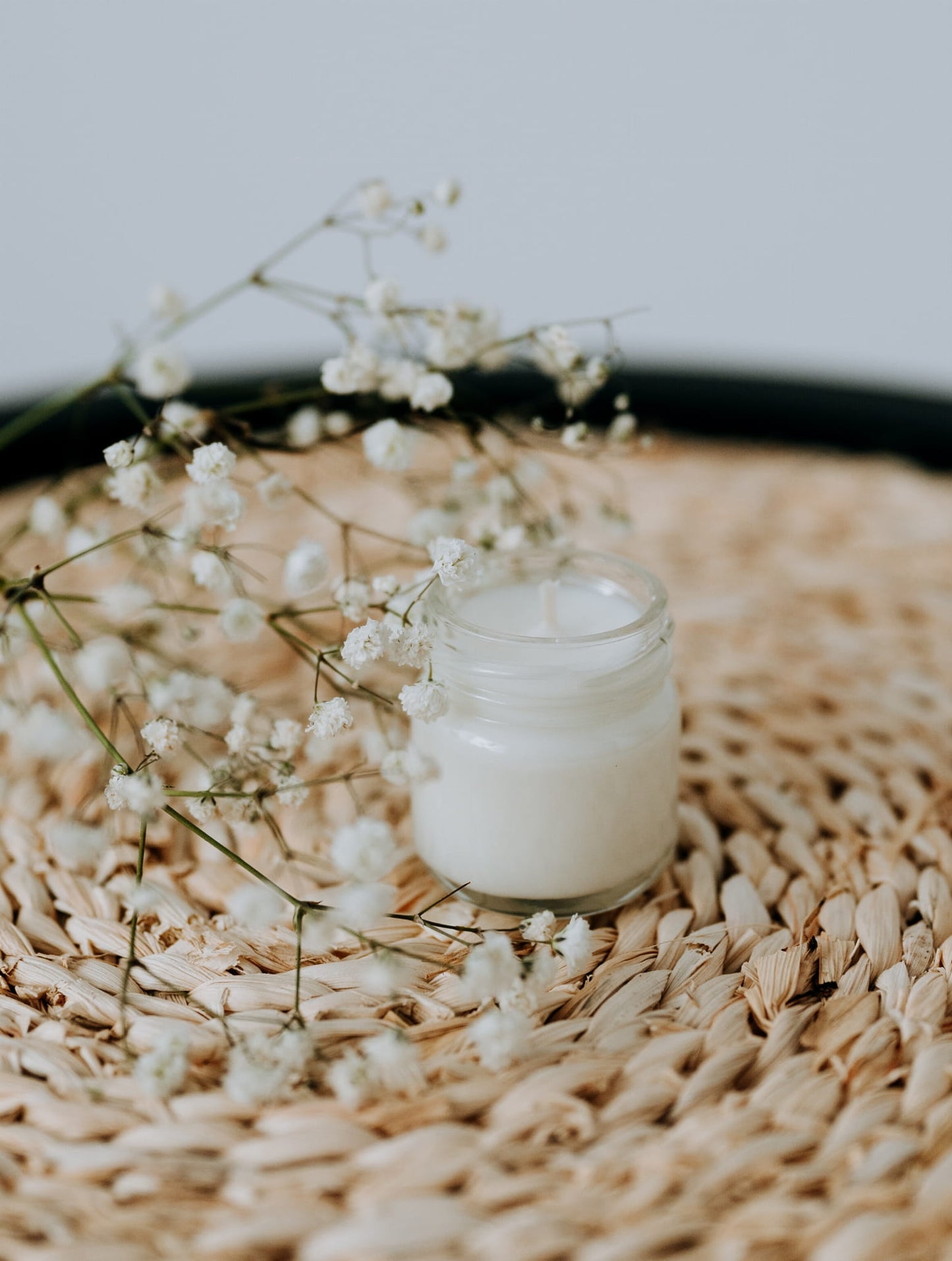 Podziękowania dla Gości na Chrzest – Mini Świeczka Naturalna z Wosku Pszczelego