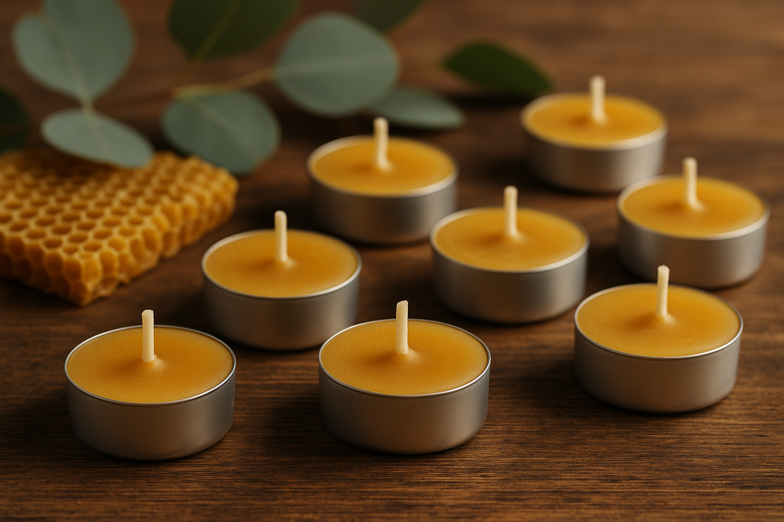 Tealight z wosku pszczelego – mały detal, wielki efekt
