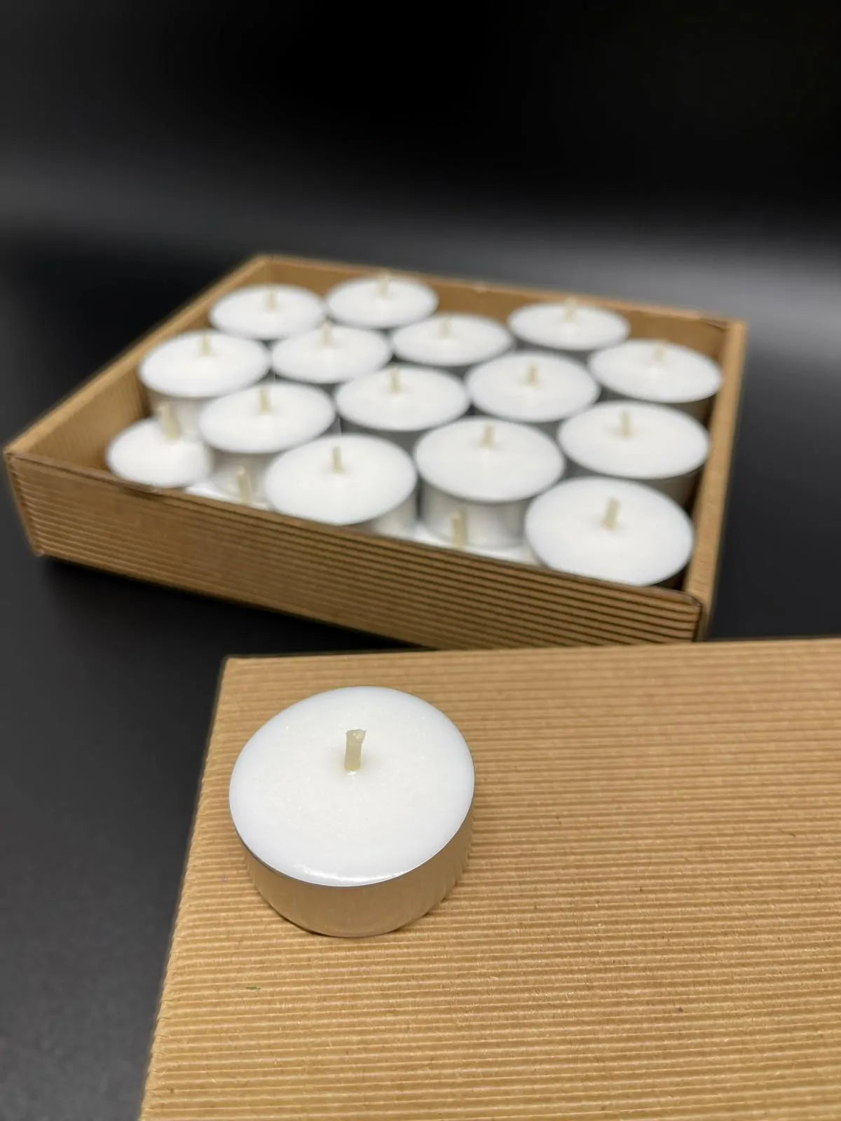 Podgrzewacz tealight z wosku sojowego